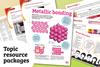 Image of the resources from the Education website-topic packages