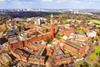 University of Birmingham aerial view