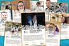 STEM person of the week cards spread out showing photos of real scientists, a short description of their job and their personal attributes that help them in that role
