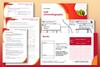 A preview showing a selection of the resource pages available in this resource, on a red and orange background