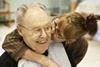 Elderly gentleman - nearly half of men and women over 80 have Alzheimer's disease