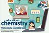 The cover of the May 2020 issue of Education in Chemistry on remote teaching