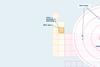 Diagram yn dangos mai 12 yw rhif atomig Magnesiwm, a nifer y protonau