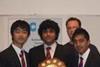 The winners from Loughborough Grammar School