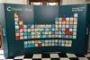 Periodic Table with each element designed by a visitor to the Royal institution