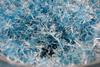 A close-up photograph of the crystals of magnesium sulfate (Epsom salt)