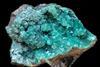 Smithsonite (also known as zinc spar) is usually light green in colour