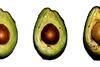 An image showing an avocado browning