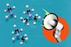 A megaphone and molymod models of methylamine, dimethylamine and trimethylamine