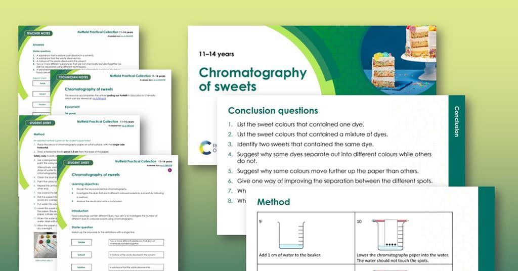 chromatography-of-sweets-experiment-rsc-education