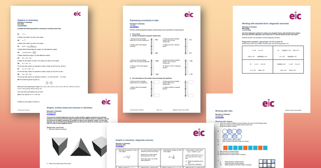 Maths skills for chemistry | Resource | RSC Education