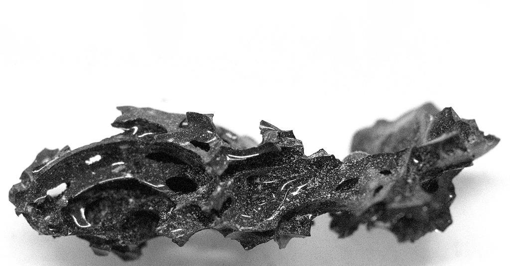 Volcanic ash cloud turned brain to glass