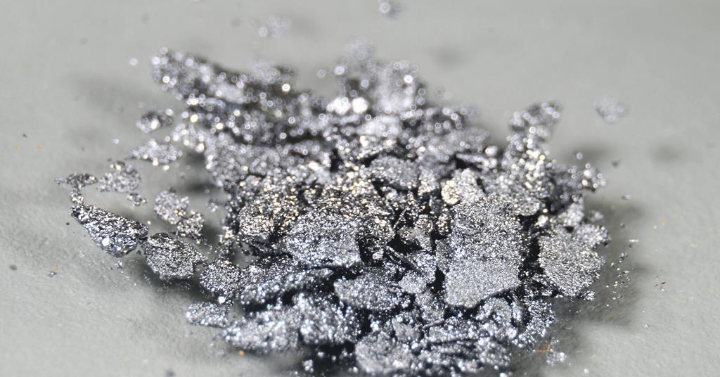 Iodine crystals store