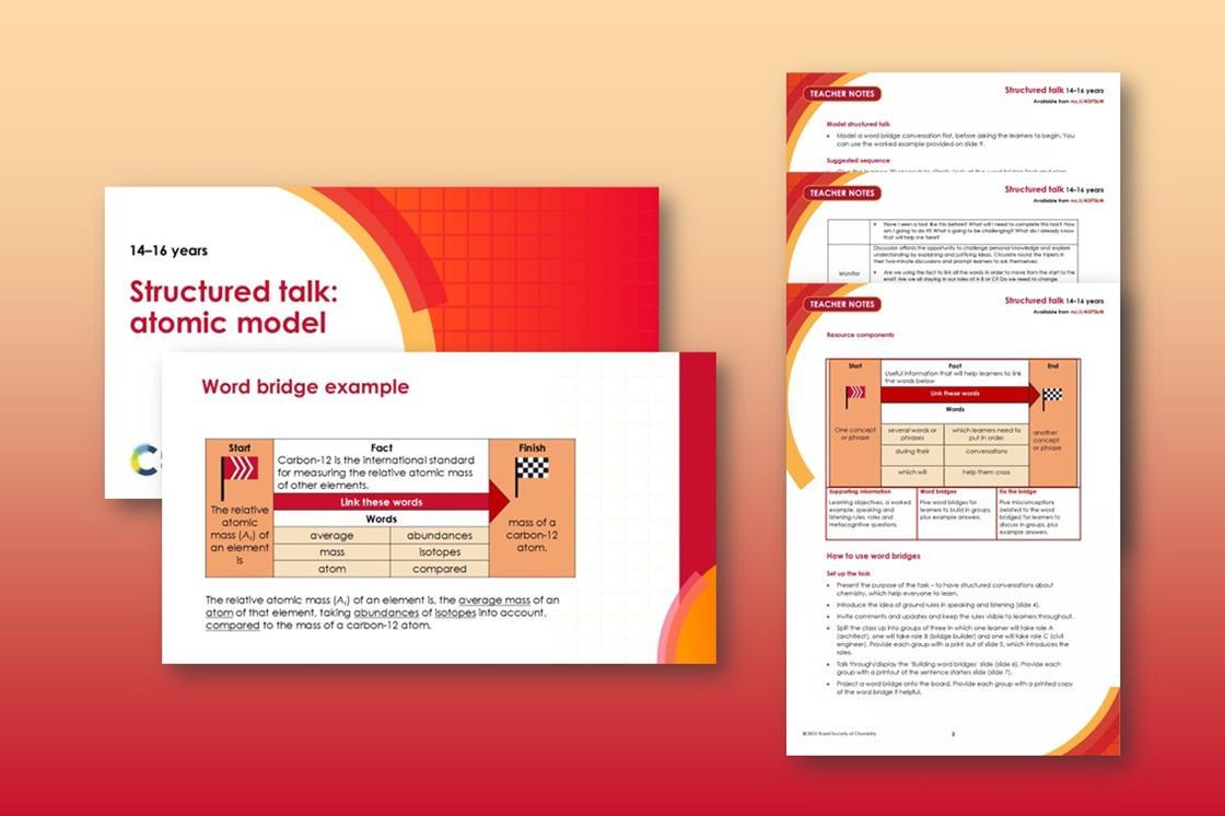 Atomic model | Structured talk | 14–16 years | Resource | RSC Education