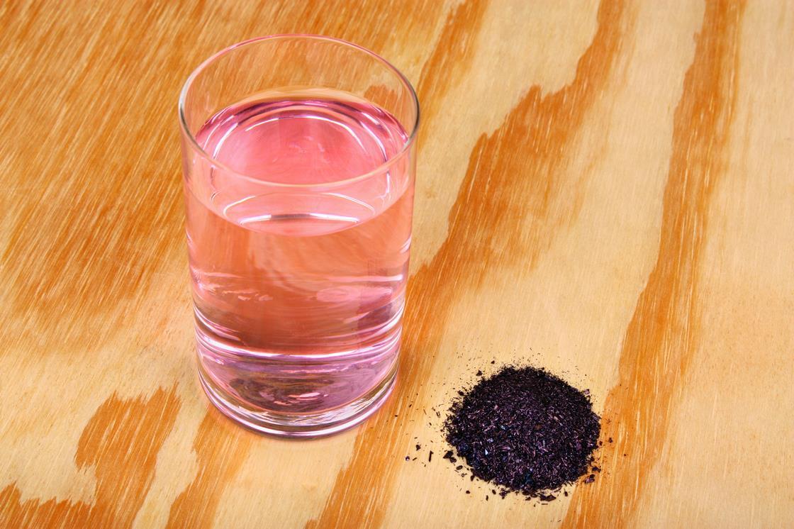 turning red wine into water experiment