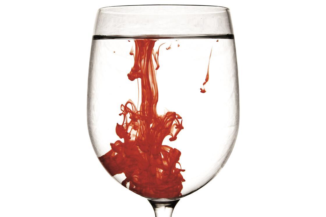 turning red wine into water experiment