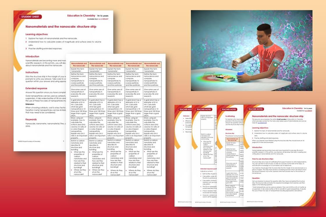 Nanomaterials and the nanoscale: structure strip | 14–16 years ...