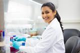 Woman in a lab
