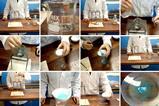 A step by step chemistry practical with dissolution, filtration and crystallization