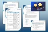 Previews of the Electrochemical cells misconception buster student sheets and teacher notes, and a lemon battery