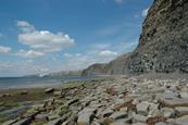 Photo of the Jurassic Coast in southern England