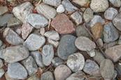 A selection of lots of rocks on the ground