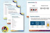 Preview of the Bonding workshop PowerPoint presentation slides, student workbook, teacher and technician notes