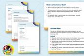 Preview of the Custard PowerPoint presentation slides, student workbook, teacher and technician notes