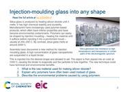 Preview for the injection-moulded glass starter slide