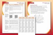 An example of pages from the resource featuring student worksheet and teacher guidance