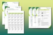 Example pages from the student worksheet and teacher notes that make up this resource