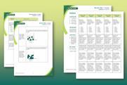 Example pages from the student worksheet and teacher notes that make up this resource