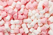 Pink and white marshmallows