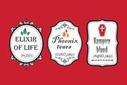 potion labels