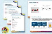 Preview of the Bonding workshop PowerPoint presentation slides, student workbook, teacher and technician notes