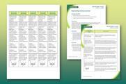 A collection of screenshots of the student sheet and teacher notes