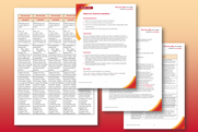 Screenshot images of teacher notes and student sheet
