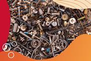 Lots of small metal items, screws, washers, springs etc