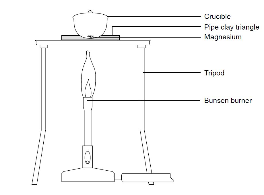 an experiment magnesium