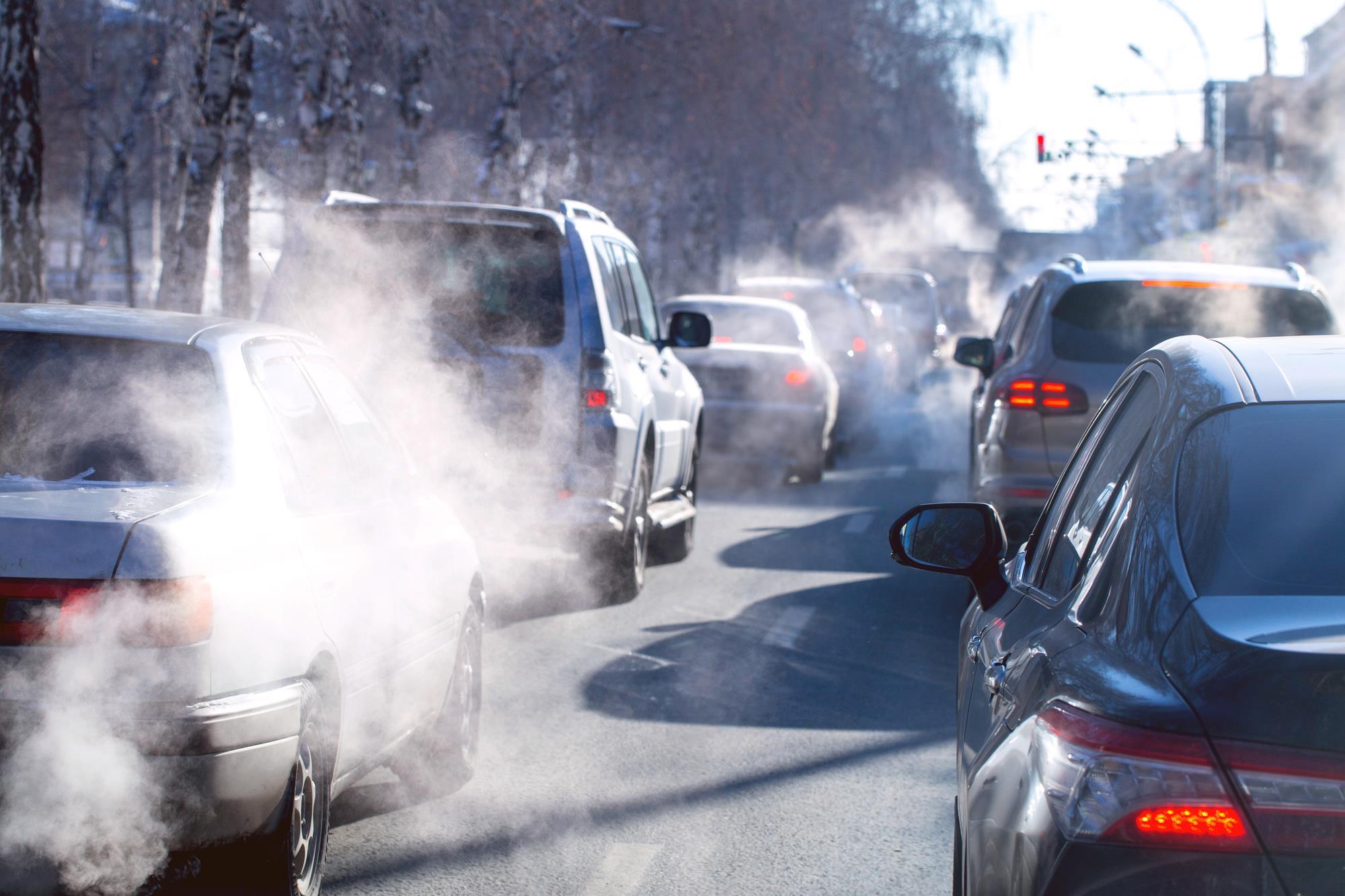 How do car exhaust gases impact the environment? 1618 years Lesson