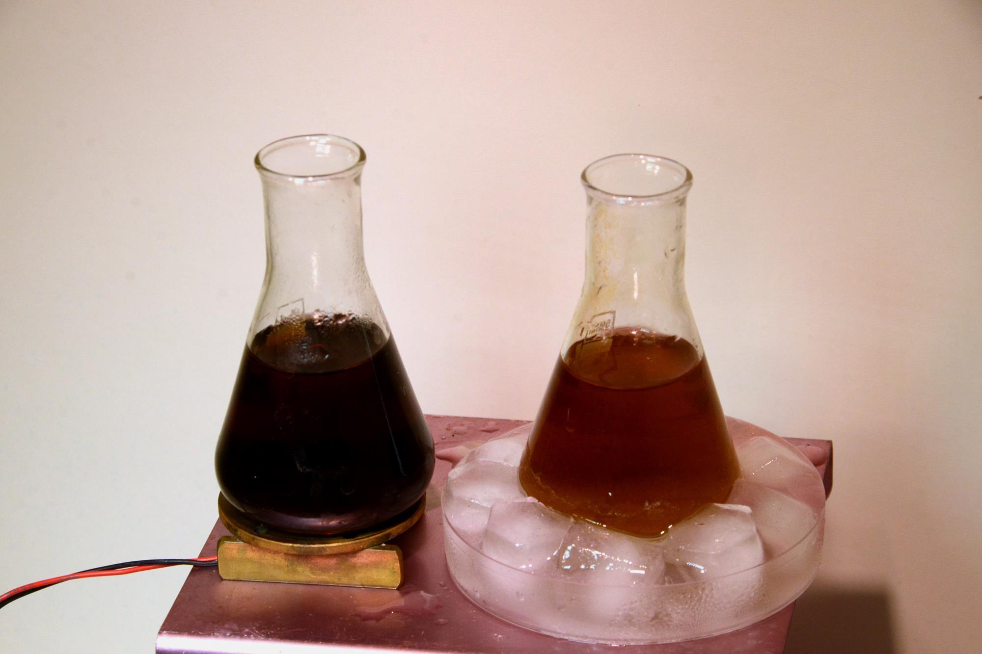 Iodine clock reaction demonstration method Resource RSC Education