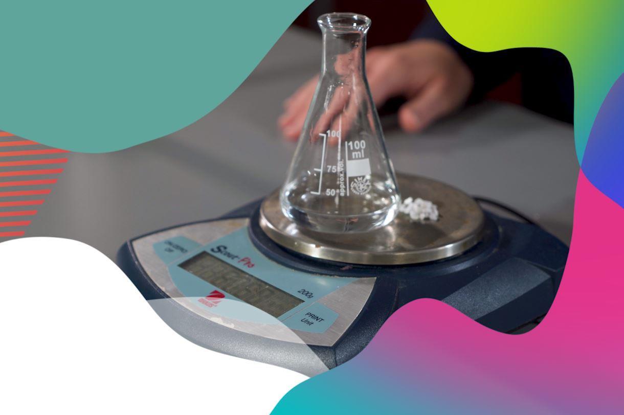 Conservation of mass | practical videos | 14–16 years | Practical video |  RSC Education, image size:1220x812