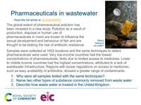 Image of an EiC starter slide for pharmaceutical pollution