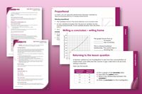 Teacher presentation interpreting graphs index image