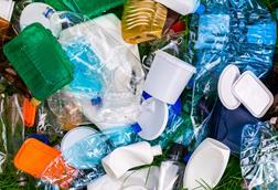 Waste mixed plastics