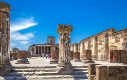 Ancient ruins in Pompeii