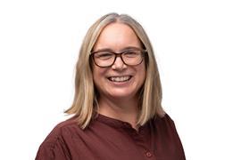 A headshot of Katy Bray against a plain white background