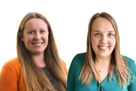 Jo Buckley and Emma Lumb