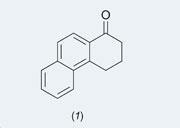 Structure (1) keto-tetrahydrophenanthrene