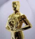 An Oscar statue